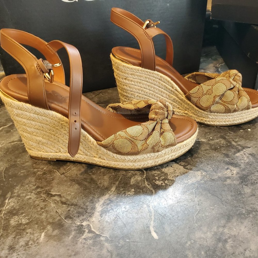 Womens coach wedges